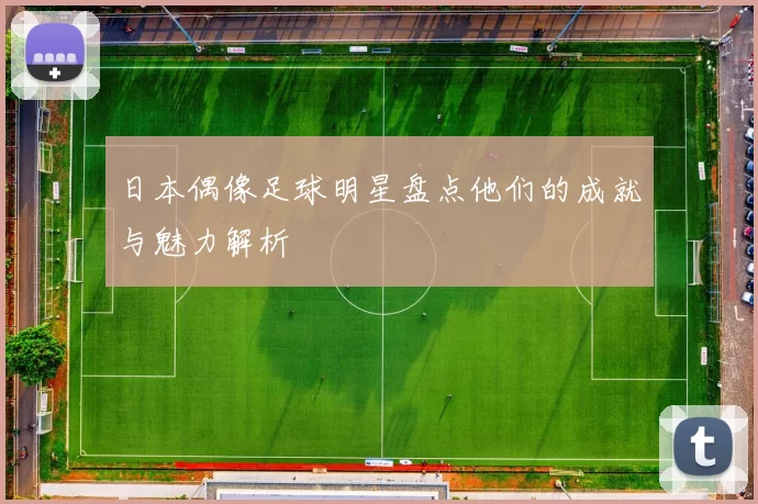 日本偶像足球明星盘点他们的成就与魅力解析