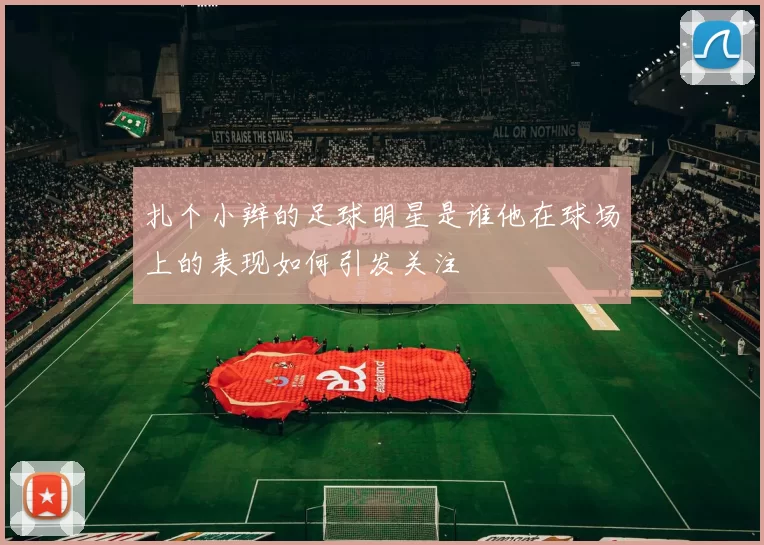 扎个小辫的足球明星是谁他在球场上的表现如何引发关注
